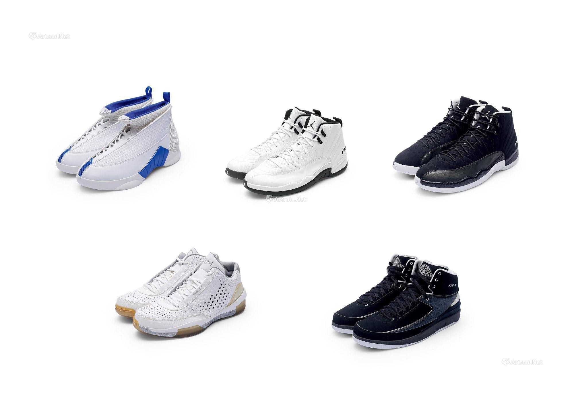 Michael Finley Exclusive Sneaker Collection  5 Pairs of Player Exclusive Sneakers