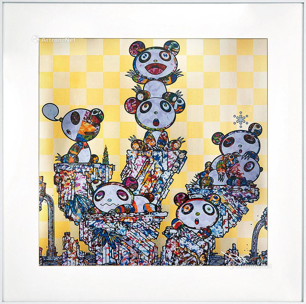 PANDA AND CUBS，LIMITED EDITION 131/300