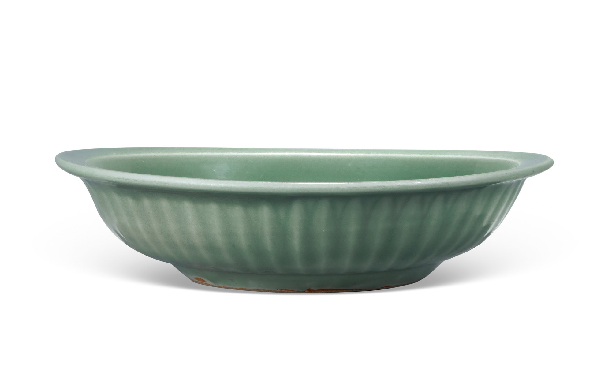 A LONGQUAN CELADON-GLAZED‘FOUR FISHES’PLATE