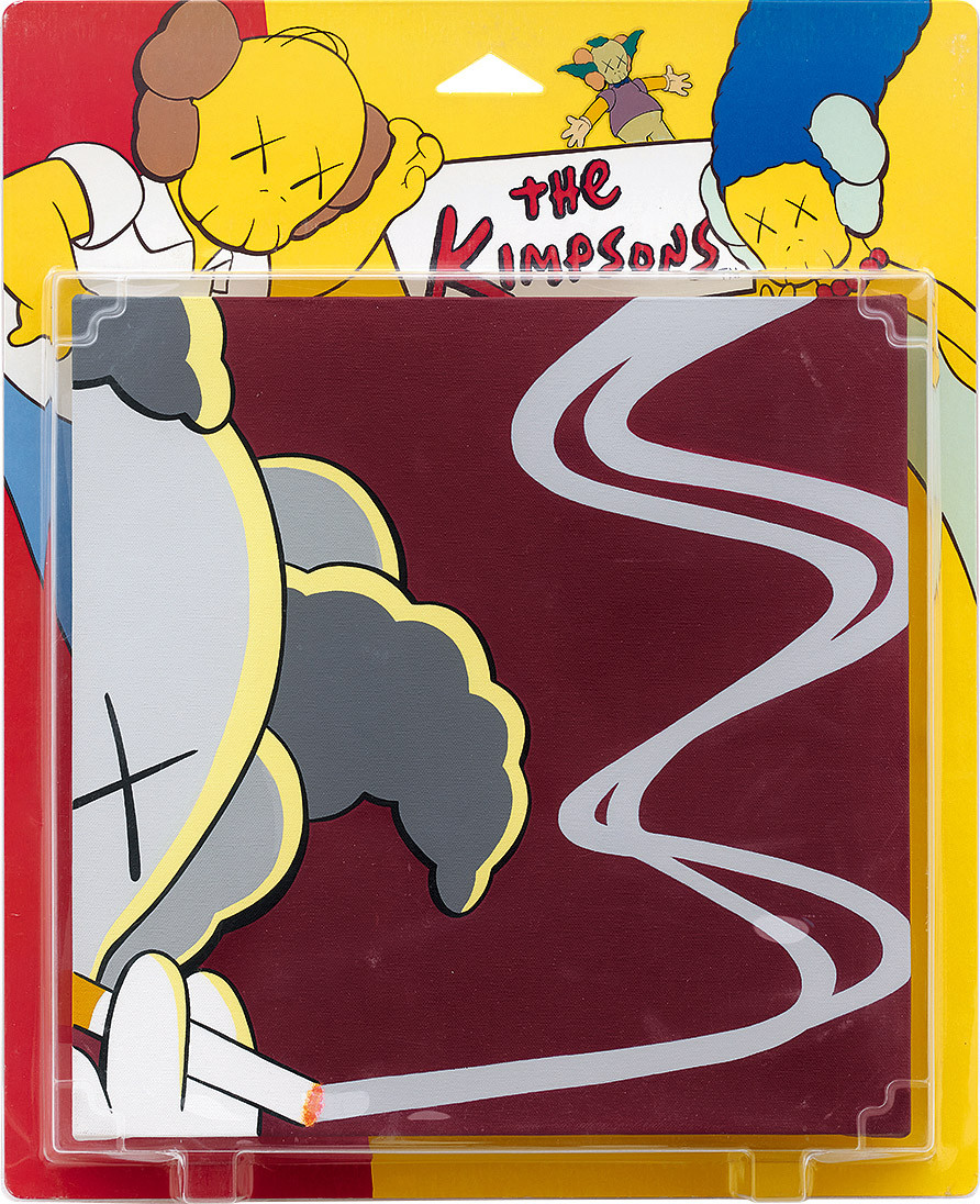 UNTITLED (KIMPSONS), PACKAGE PAINTING SERIES