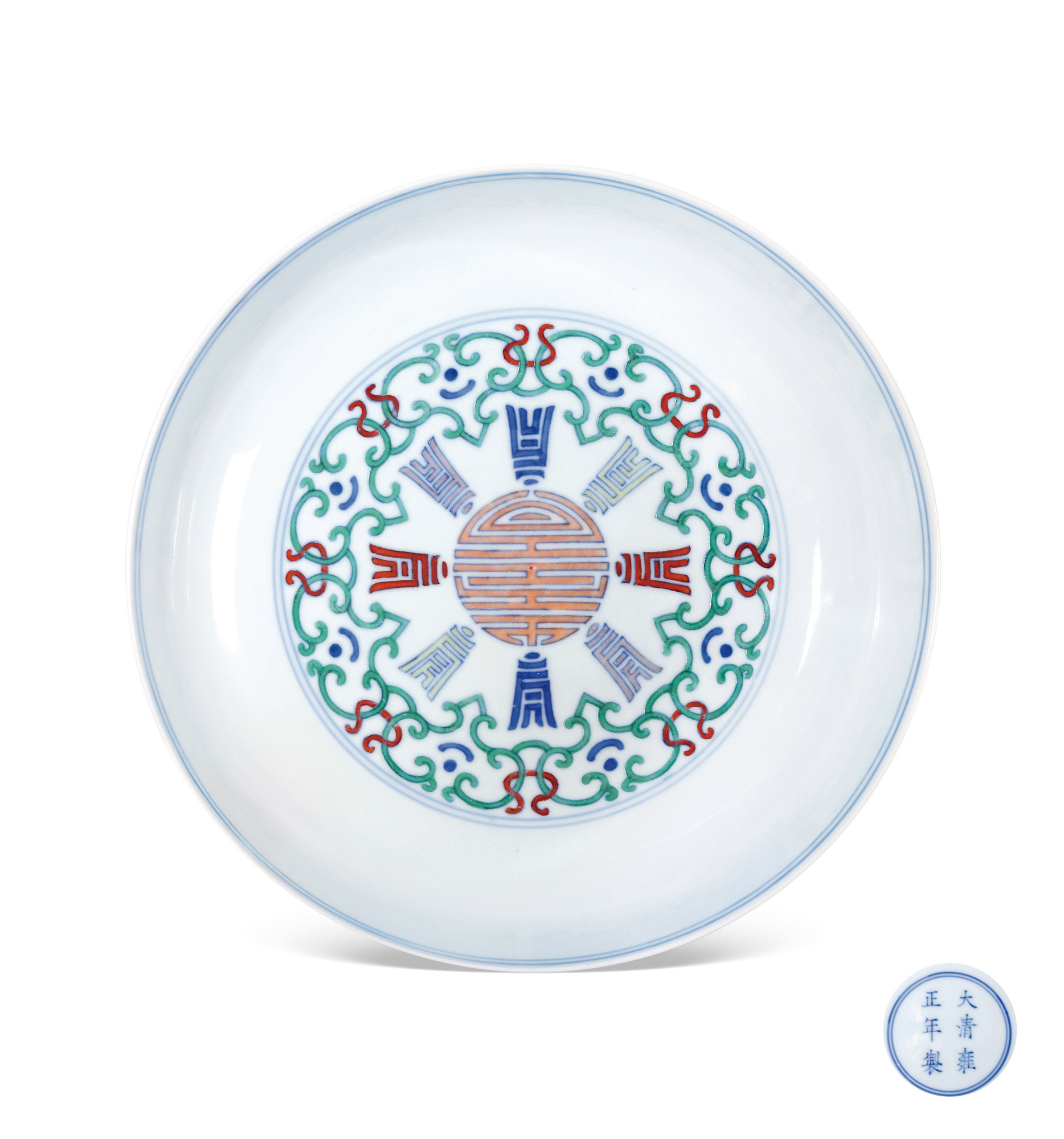 A CONTENDING COLORS PLATE