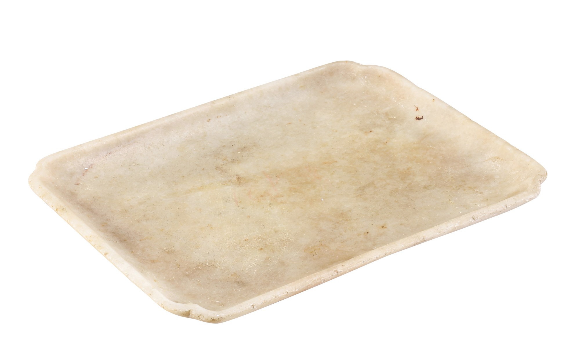 A Rectangular-Shaped Marble Tray