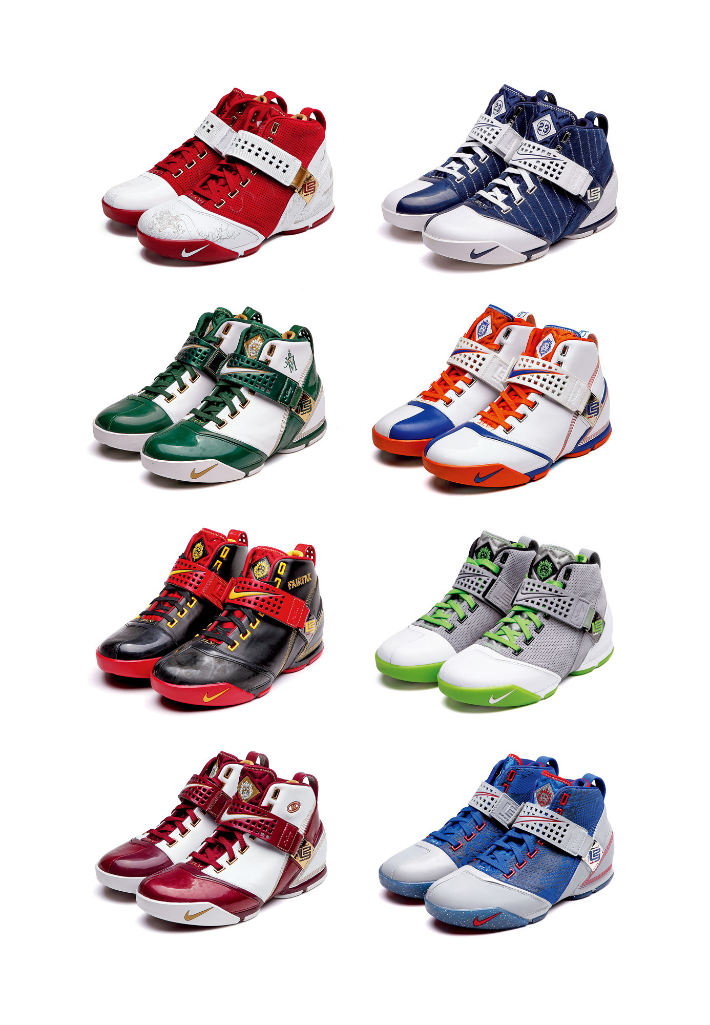 Nike zoom lebron V Collection