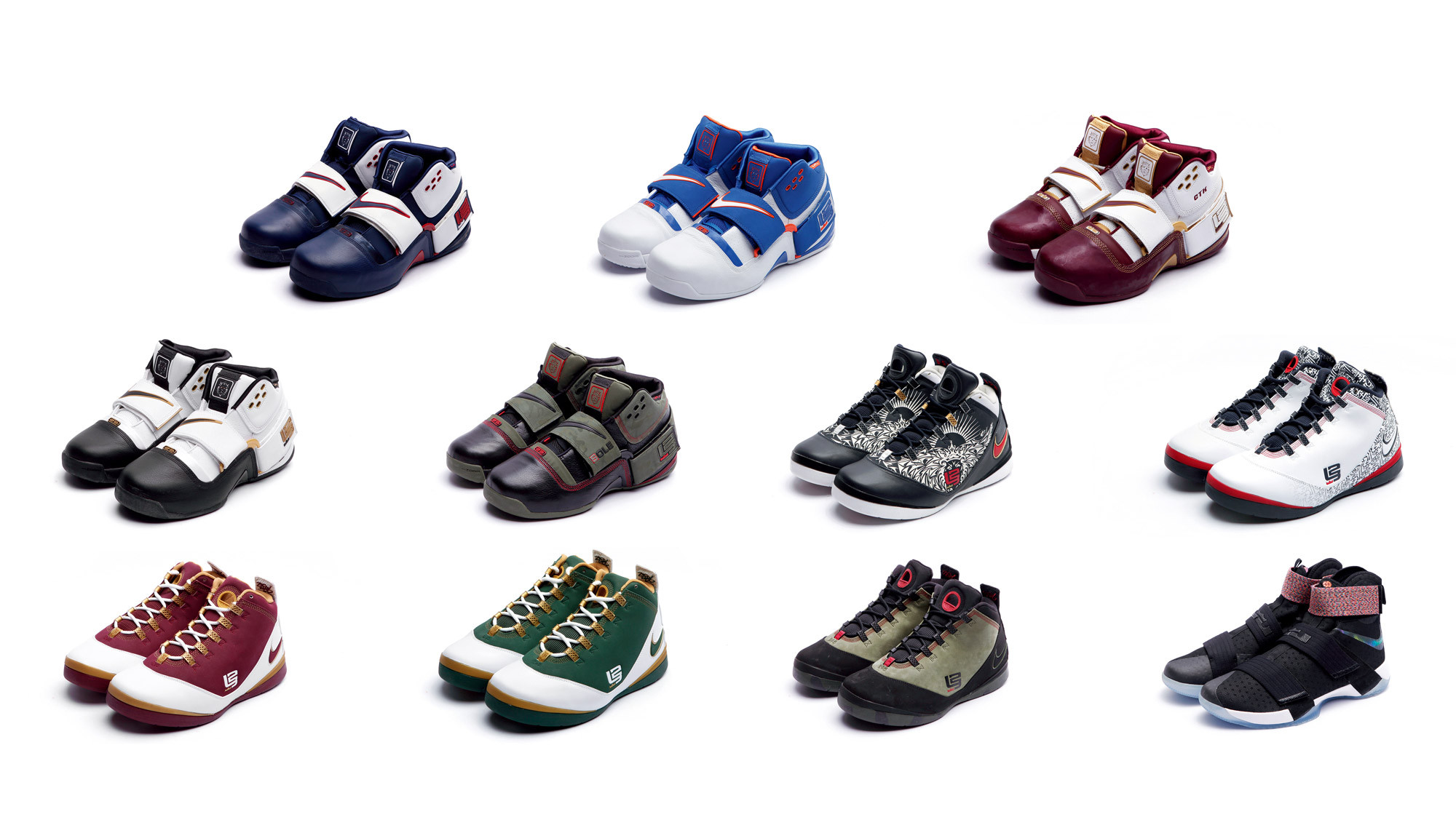 Nike lebron Soldier collection