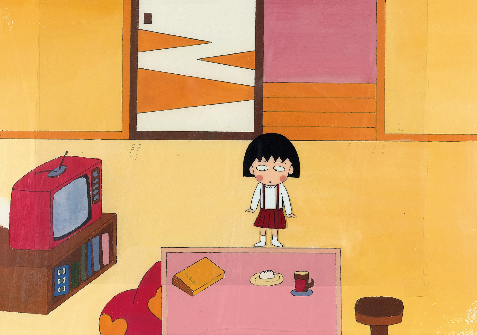 CHIBI MARUKO-CHAN IN THE LIVING ROOM