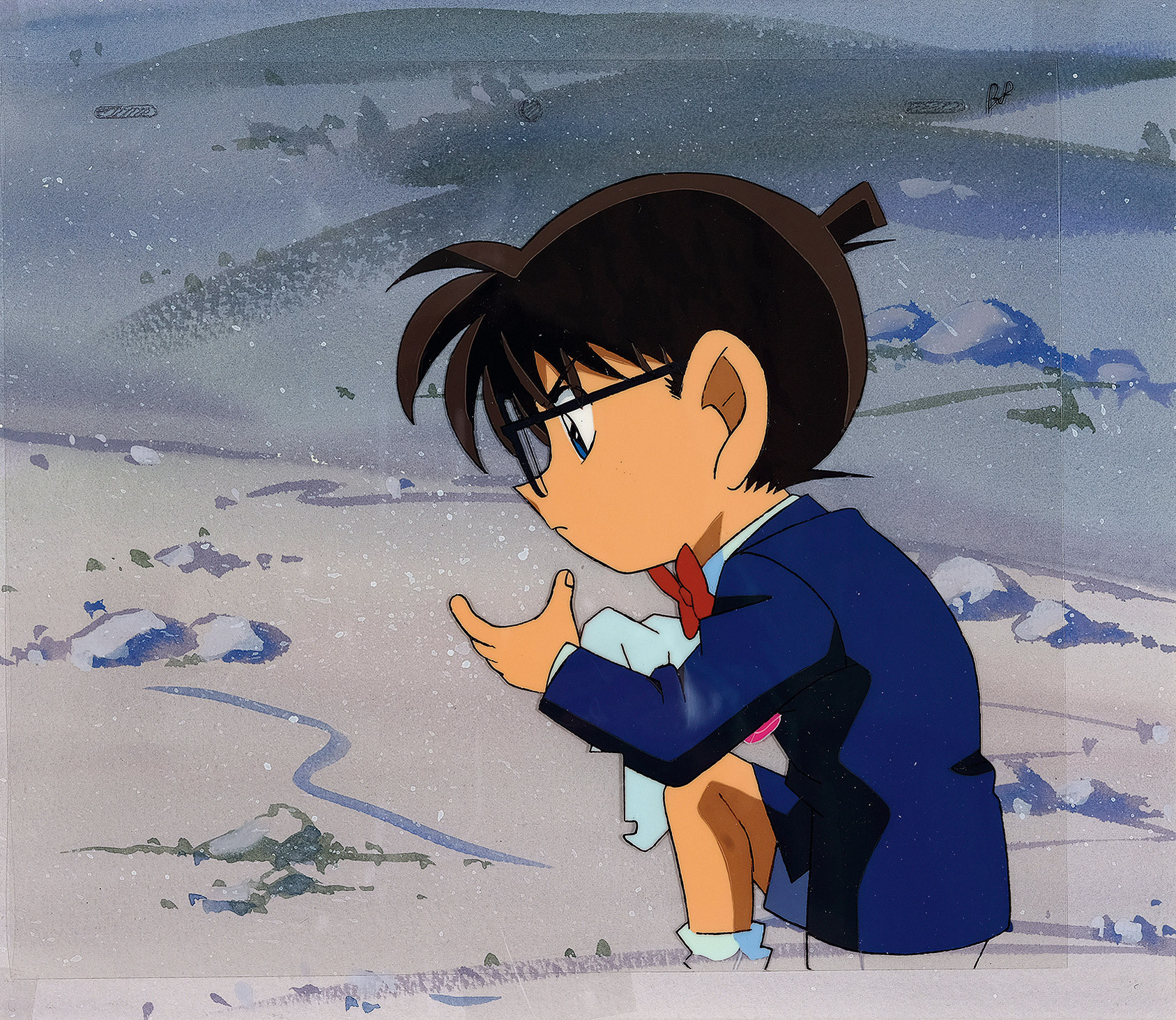 CONAN SEARCHING AT THE SNOWFIELD