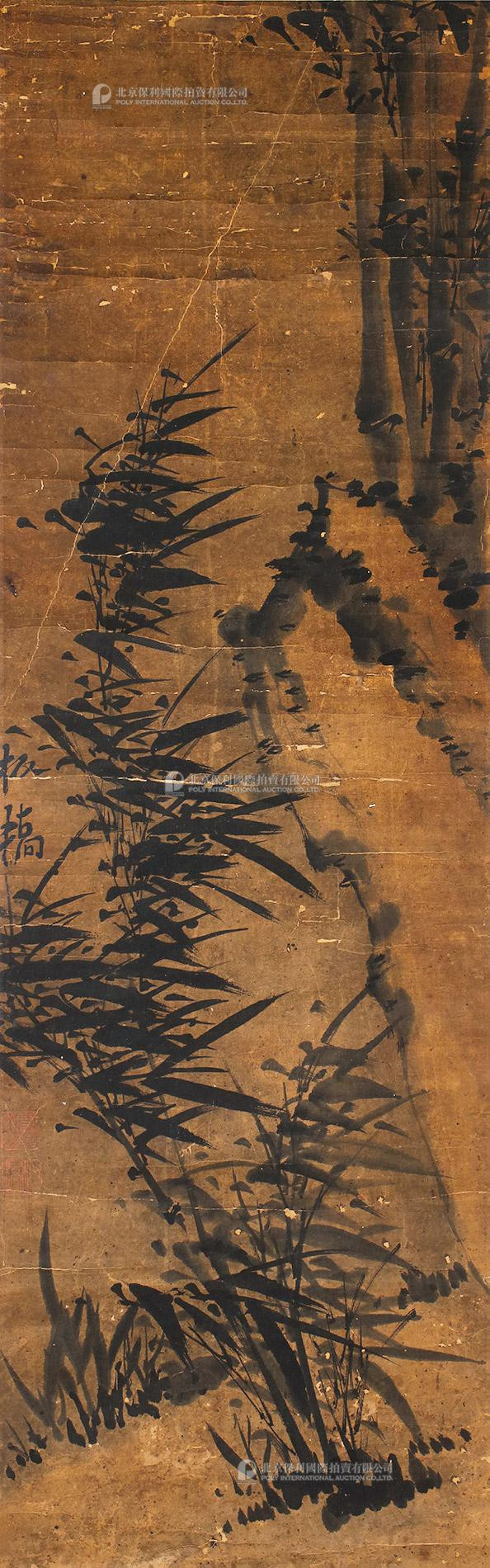 “Bamboo Forest” painted by Zheng Banqiao