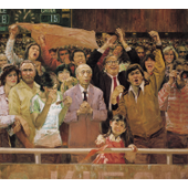 胡振宇 祖国布面油画160cm×146cm1981-1982