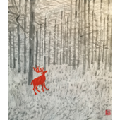 刘可峥 红色的鹿
