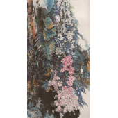 柯桐枝 生命如花，97x180cm，2007年