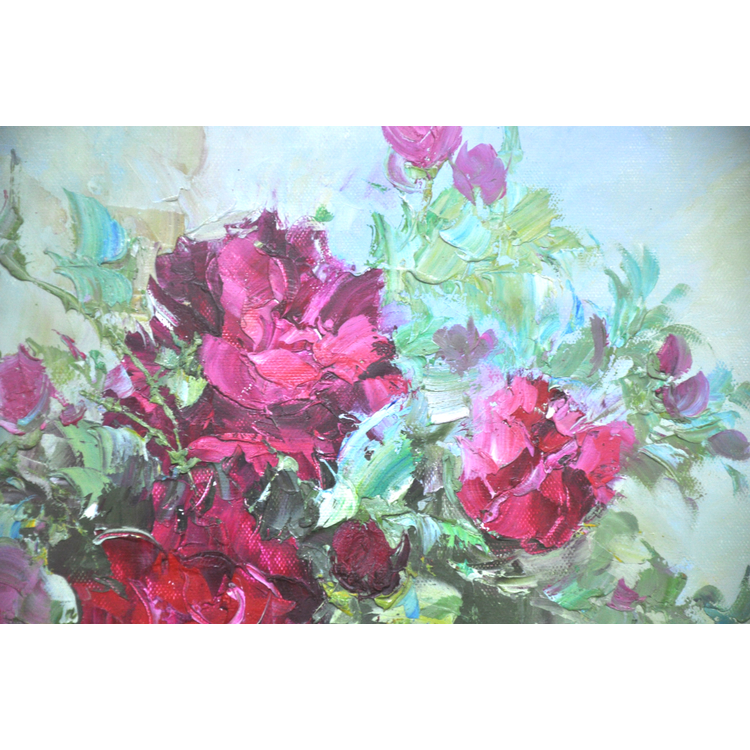 崔金兰 朝鲜一级画家崔金兰 花 佳益隆贸易有限公司 崔金兰 朝鲜一级画家崔金兰 花 佳益隆贸易有限公司