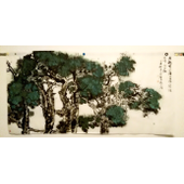 宋桂安 宋桂安画树作品图例（二）